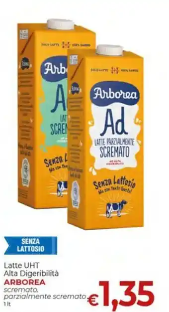 Latte UHT Alta Digeribilità ARBOREA scremato, parzialmente scremato 1 lt