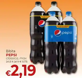 Supermercati Nonna Isa Bibita PEPSI classica, max 2x1,5 It offerta