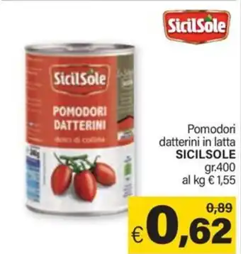 Ard Discount Pomodori datterini in latta SICILSOLE gr.400 offerta