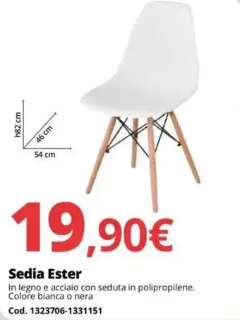 Brico Io Sedia Ester offerta