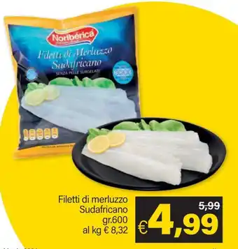 Ard Discount Filetti di merluzzo Sudafricano gr.600 offerta