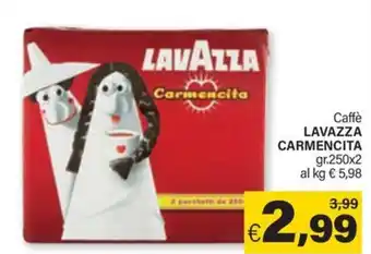 Ard Discount Caffè LAVAZZA CARMENCITA gr.250x2 offerta