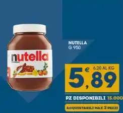 NUTELLA G 950