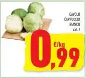 Conad CAVOLO CAPPUCCIO BIANCO offerta