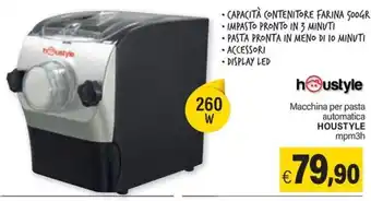Ard Discount Macchina per pasta automatica HOUSTYLE mpm3h offerta