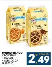SeBón Supermercati MULINO BIANCO CROSTATINE CACAO ALBICOCCA offerta