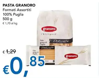 Migross Superstore PASTA GRANORO Formati Assortiti 100% Puglia 500 g offerta