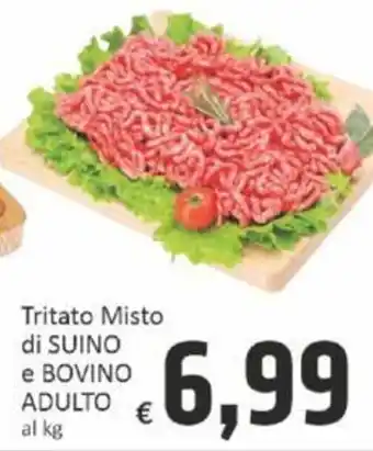 Paghi Poco Tritato Misto di SUINO e BOVINO ADULTO al kg offerta