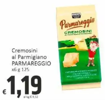 Paghi Poco Cremosini al Parmigiano PARMAREGGIO x6 g 125. offerta