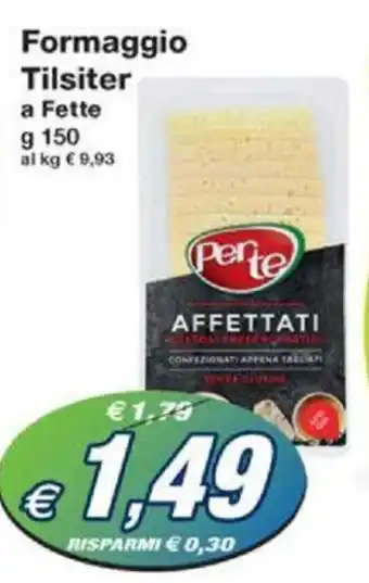 Prix Quality Formaggio Tilsiter a Fette g 150 offerta