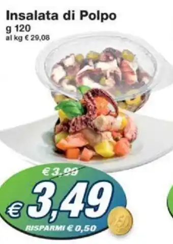 Prix Quality Insalata di Polpo g 120 offerta