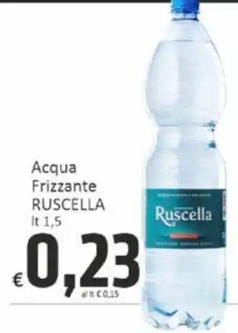 Paghi Poco Acqua Frizzante RUSCELLA It 1,5 offerta