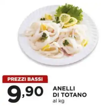 Alì Supermercati ANELLI DI TOTANO al kg offerta