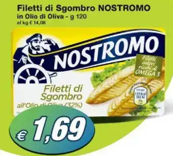 Prix Quality Filetti di Sgombro NOSTROMO in Olio di Oliva - g 120 offerta