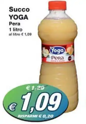 Prix Quality Succo YOGA Pera 1 litro offerta
