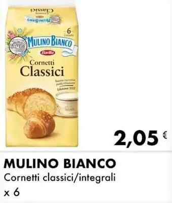 Iper Tosano MULINO BIANCO Cornetti classici/integrali x 6 offerta