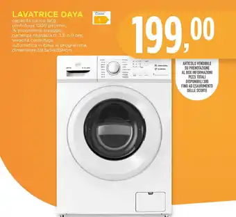 Conad LAVATRICE DAYA offerta