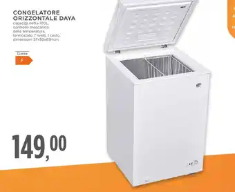Conad CONGELATORE ORIZZONTALE DAYA offerta