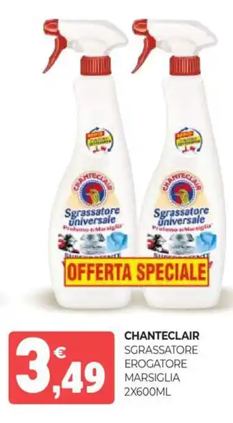 Eté CHANTECLAIR SGRASSATORE EROGATORE MARSIGLIA 2X600ML offerta
