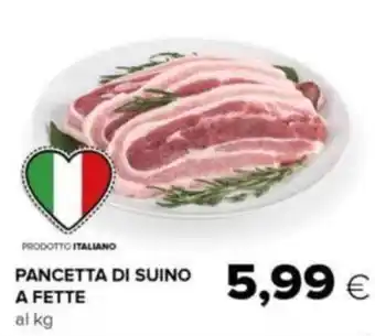 Oasi PANCETTA DI SUINO A FETTE offerta