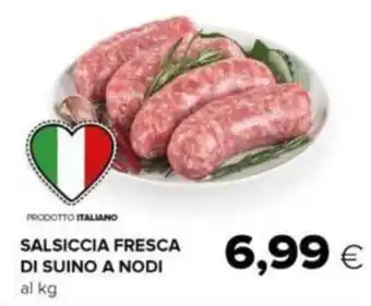 Oasi SALSICCIA FRESCA DI SUINO A NODI offerta