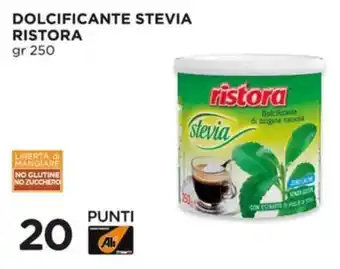 DOLCIFICANTE STEVIA RISTORA gr 250