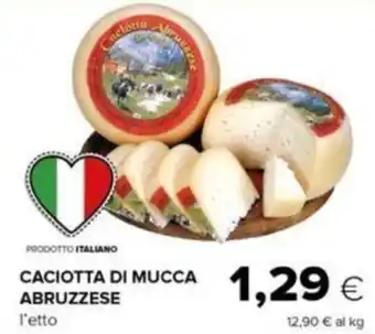 CACIOTTA DI MUCCA ABRUZZESE