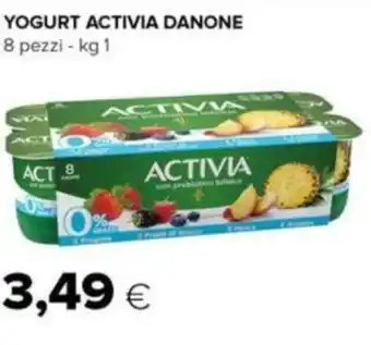 Oasi YOGURT ACTIVIA DANONE 8 pezzi - kg 1 offerta