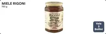 Coop MIELE RIGONI 750 g offerta