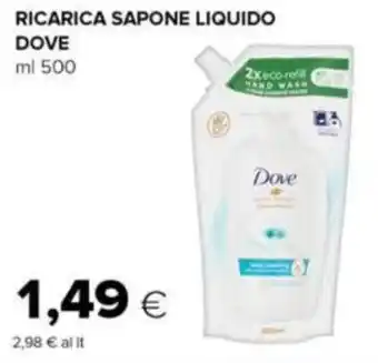 Oasi RICARICA SAPONE LIQUIDO DOVE ML 500 offerta