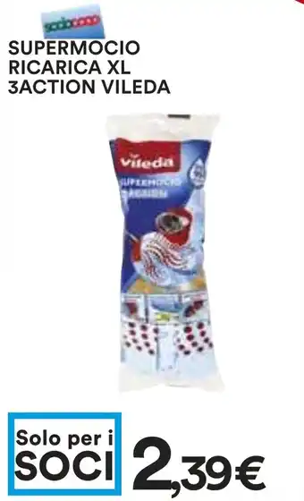 Coop SUPERMOCIO RICARICA XL 3ACTION VILEDA offerta