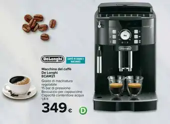 Carrefour De Longhi Macchina del caffè offerta