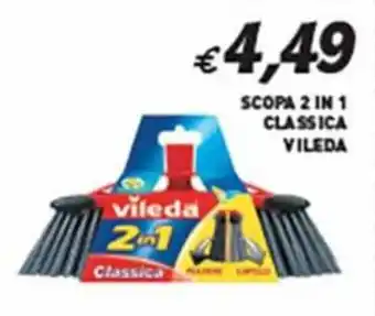 Coal SCOPA 2 IN 1 CLASSICA VILEDA offerta