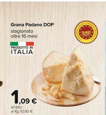 Carrefour Grana Padano Formaggio offerta