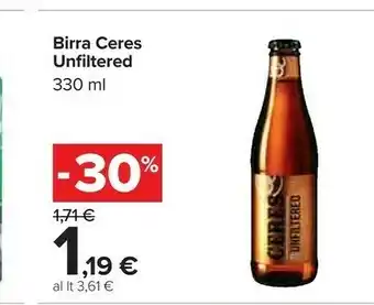 Carrefour Ceres Birra offerta