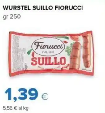 Oasi WURSTEL SUILLO FIORUCCI gr 250 offerta
