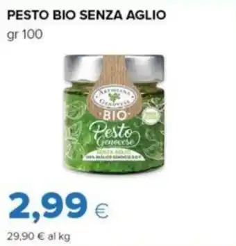Oasi PESTO BIO SENZA AGLIO GR 100 offerta