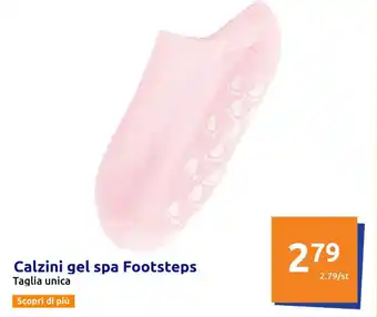 Action Calzini gel spa Footsteps offerta