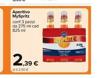 Carrefour Myspritz Aperitivo offerta