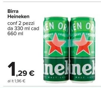 Carrefour Heineken Birra offerta