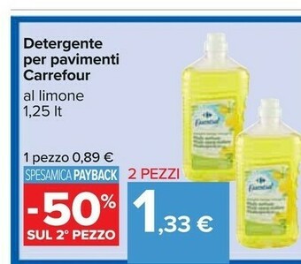 Carrefour Pulizia pavimenti offerta