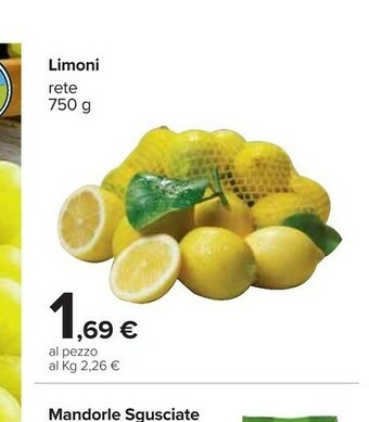 Carrefour Limoni offerta