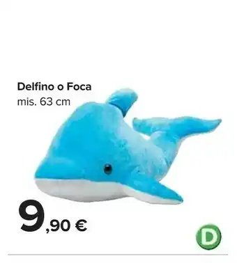 Carrefour Delfino Peluche offerta