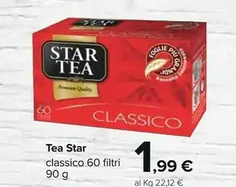 Carrefour Star tea Classico offerta