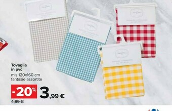 Carrefour Tovaglie offerta