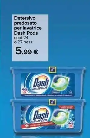 Carrefour Dash Detersivo lavatrice offerta