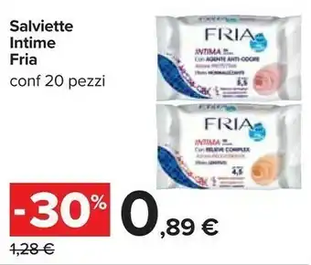 Carrefour Fria Salviettine offerta