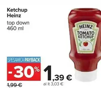 Carrefour Heinz Ketchup offerta