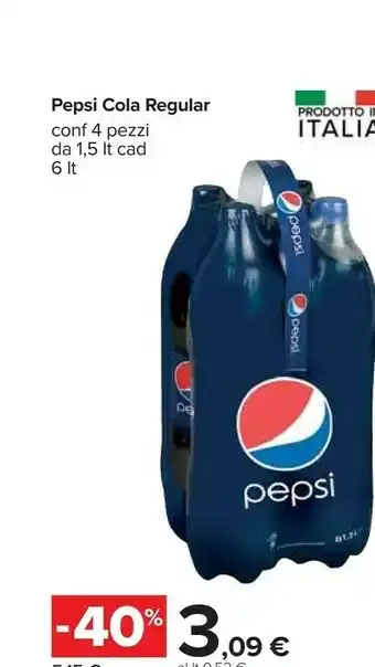 Carrefour Pepsi Bevande analcoliche offerta