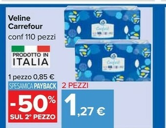 Carrefour Fazzoletti offerta
